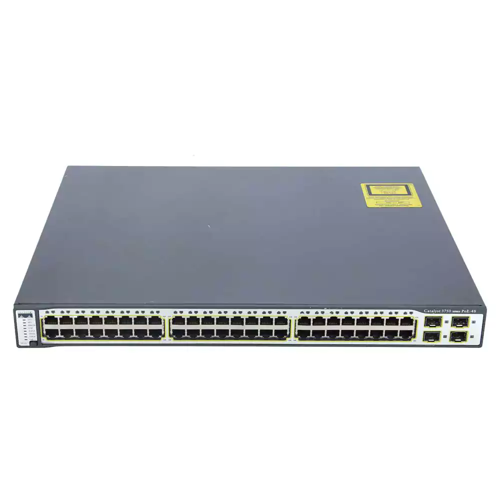 WS-C3750-48PS-S سوئیچ سیسکو مدل WS-C3750-48PS-S