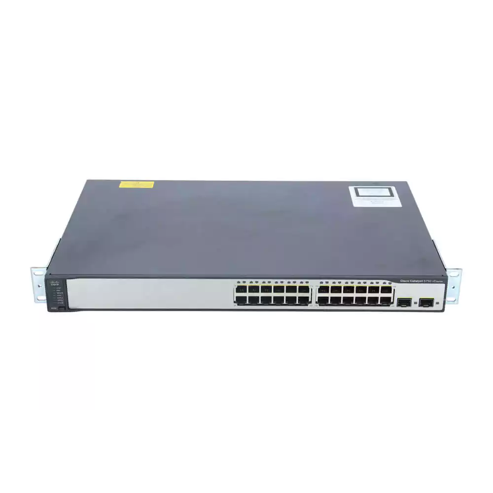 WS-C3750V2-24TS-S سوئیچ سیسکو مدل WS-C3750V2-24TS-S