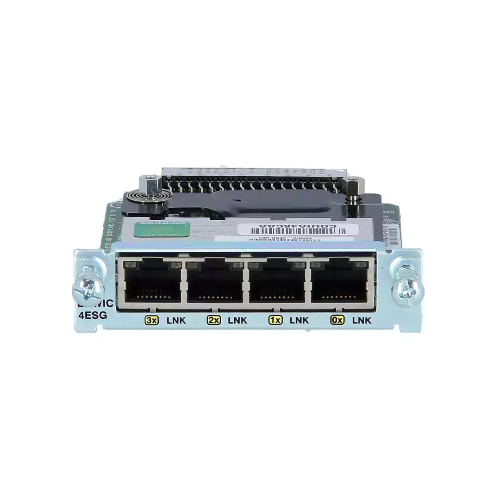 EHWIC-4ESG کارت ماژول سیسکو مدل EHWIC-4ESG