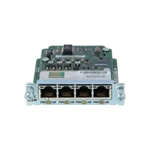 کارت ماژول سیسکو مدل HWIC-4ESW-POE