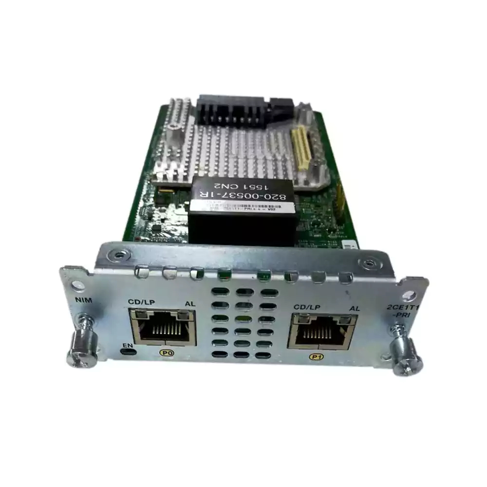 NIM-2C E1T1-PRI کارت ماژول سیسکو مدل NIM-2C E1T1-PRI